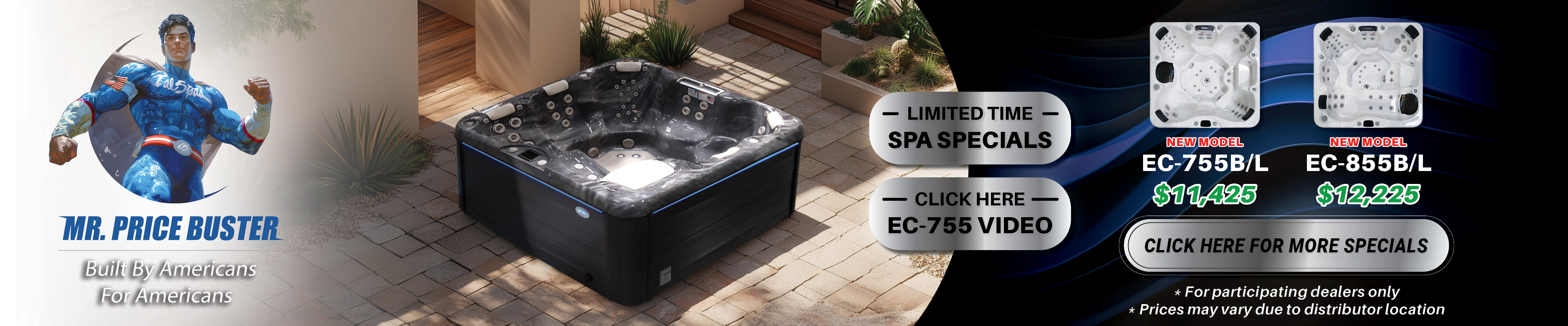 Calspas hot tub being used in a family setting - Deltona